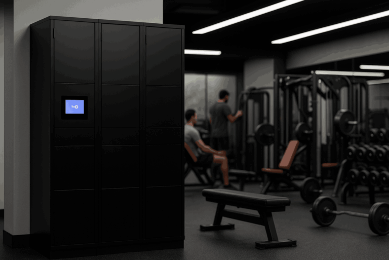 Lockers inteligentes otimizam rotina nas academias