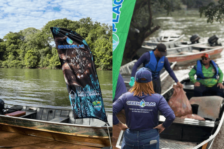 A Greenplac, empresa que faz parte do holding Colpar Brasil lançou o projeto "Greenplac por Águas Mais Limpas" para preservar o Rio Verde, mobilizando voluntários para a limpeza das margens.