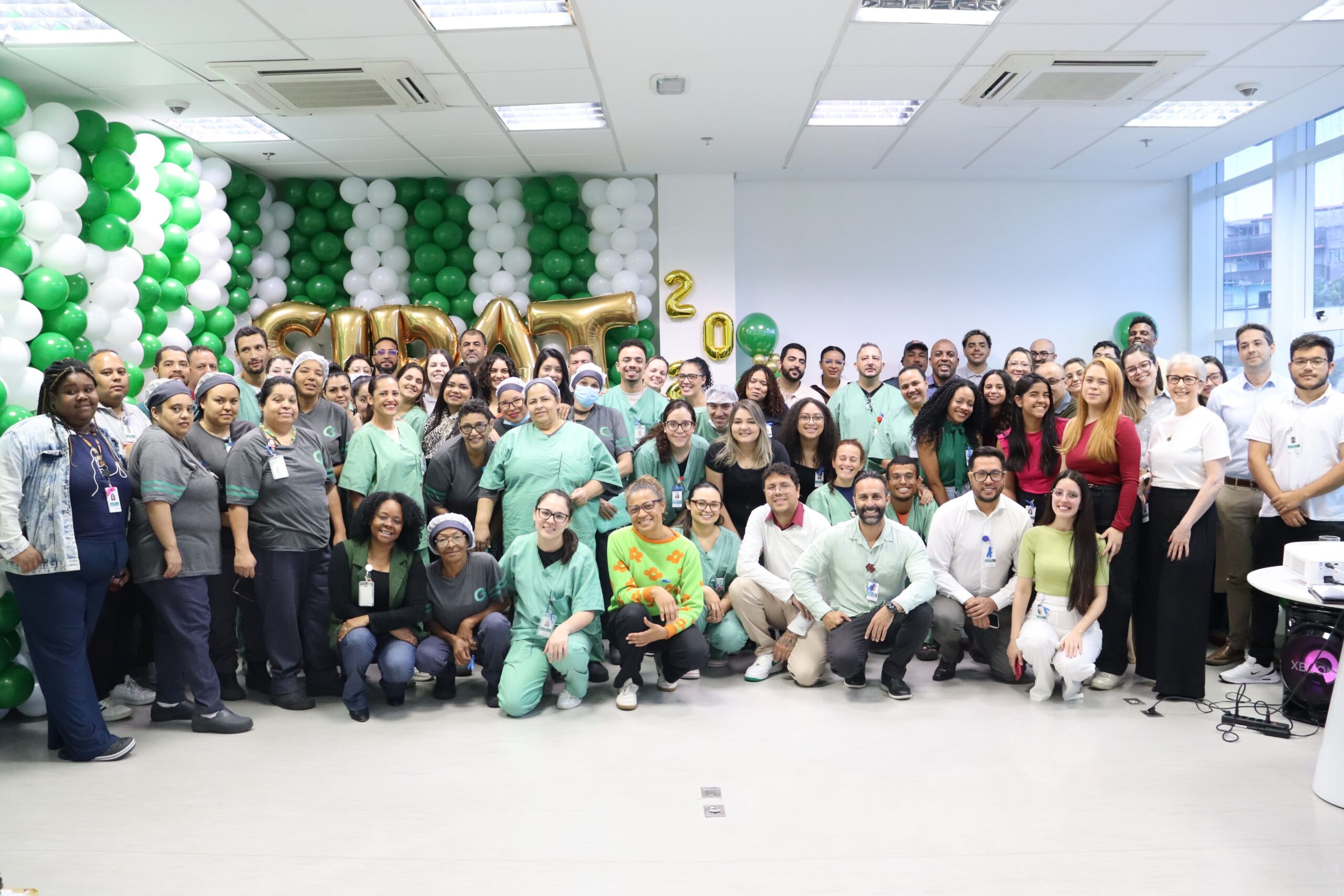 A participação de todos os trabalhadores do hospital foi destaque na edição de 2025 da SIPAT.