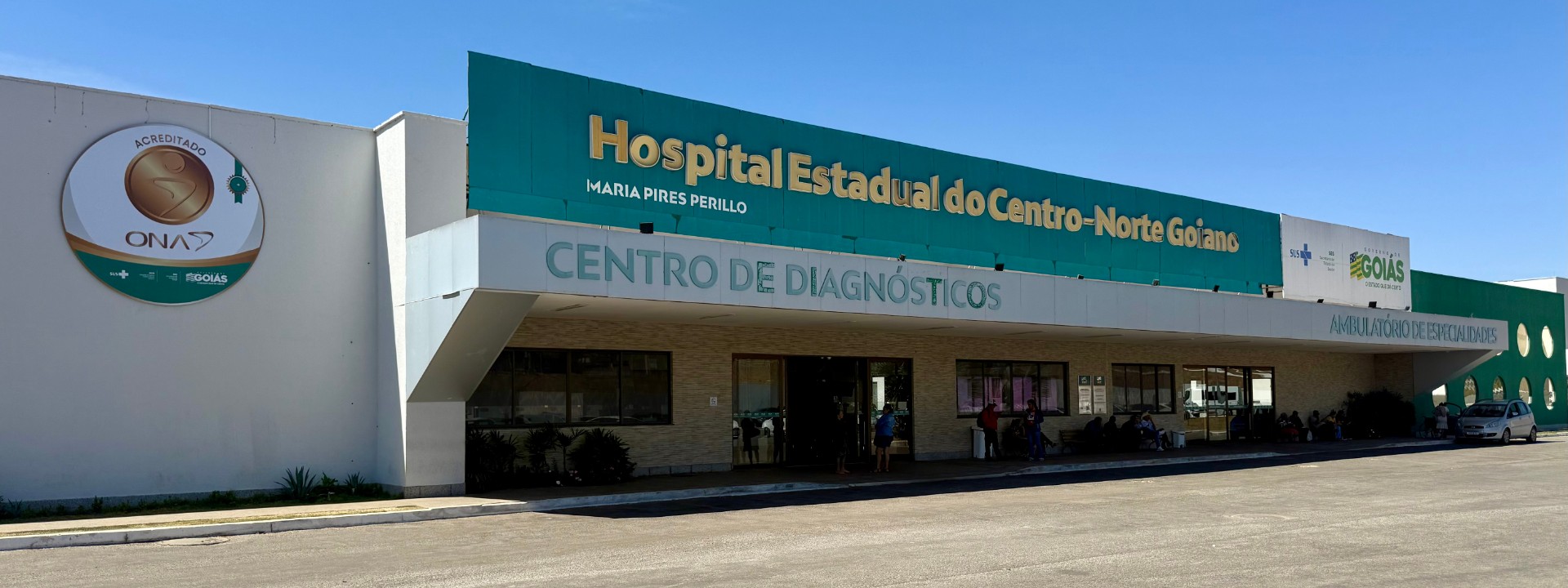 Hospital Estadual de Trindade (Hetrin) é evidenciando na excelência no atendimento do Sistema Único de Saúde (SUS). Unidade gerida pelo Instituto de Medicina, Estudos e Desenvolvimento - IMED.
