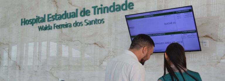 Hospital Estadual de Trindade (Hetrin), se destaca com a equipe de saúde e o atendimento humanizado aos pacientes.