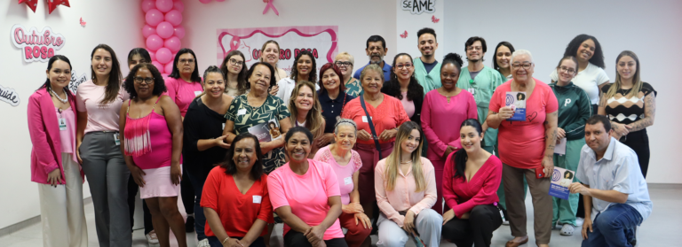 O Hospital Municipal da Brasilândia (HMB), em São Paulo, promoveu uma ação especial de Outubro Rosa unindo a conscientização sobre a prevenção do câncer de mama à inclusão social e acessibilidade em Libras,