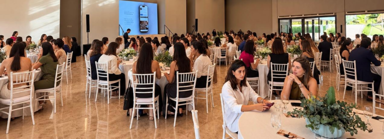 Mais de 100 profissionais no Insight 2027 da Greenplac, em Goiânia, GO: arquitetos e designers, com Andrea Bisker falando do futuro do morar e Larissa Salgado pintando ao vivo no Espaço Green Palace.